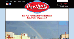 Desktop Screenshot of portholemaine.com